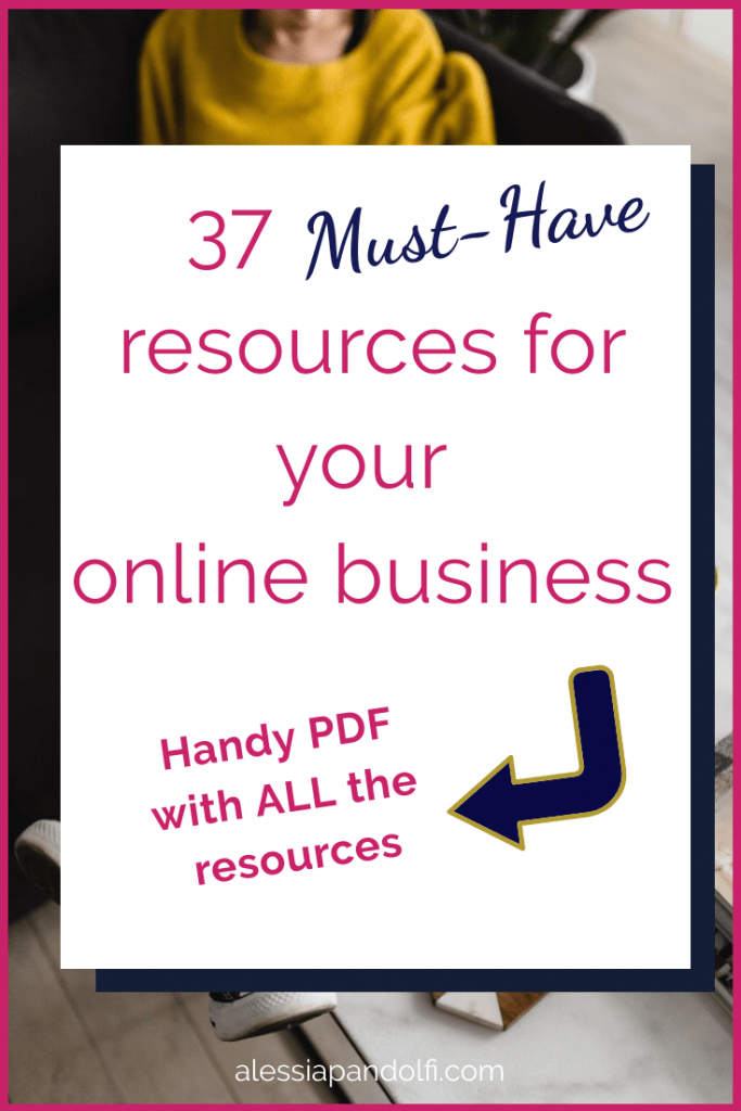 37 must have resources for your online business is an inclusive list of tools, books, software, courses and much more.