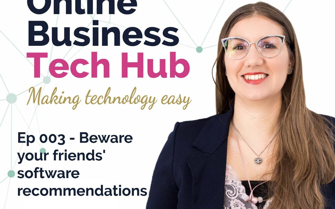 Beware Your Friends’ Software Recommendations