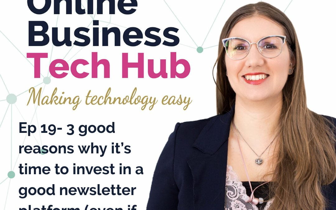 3 good reasons why it’s time to invest in a good newsletter platform when you are starting out your online coaching business